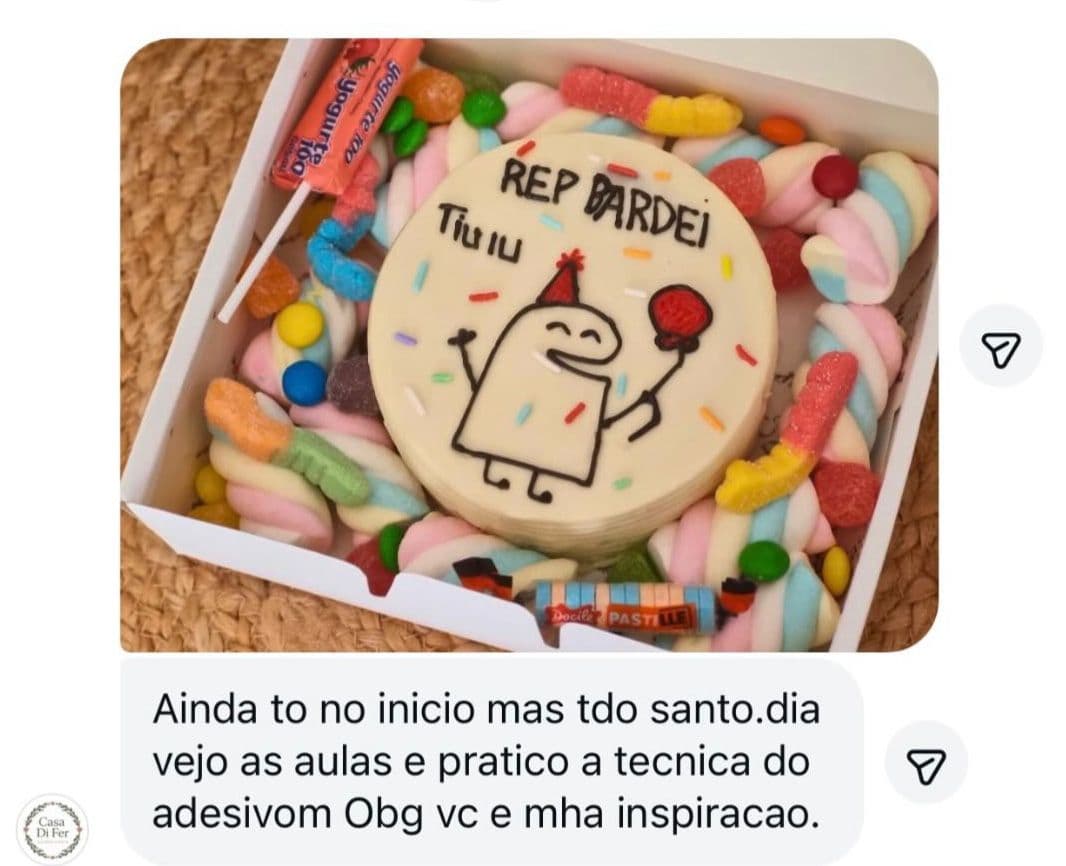 Depoimento de aluna 2 sobre o curso Técnica do Adesivo