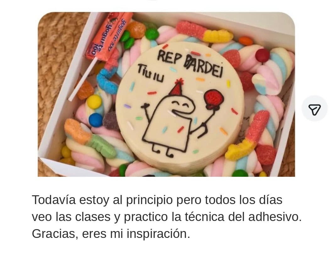 Testimonio de alumna 2 sobre el curso Técnica del Adhesivo