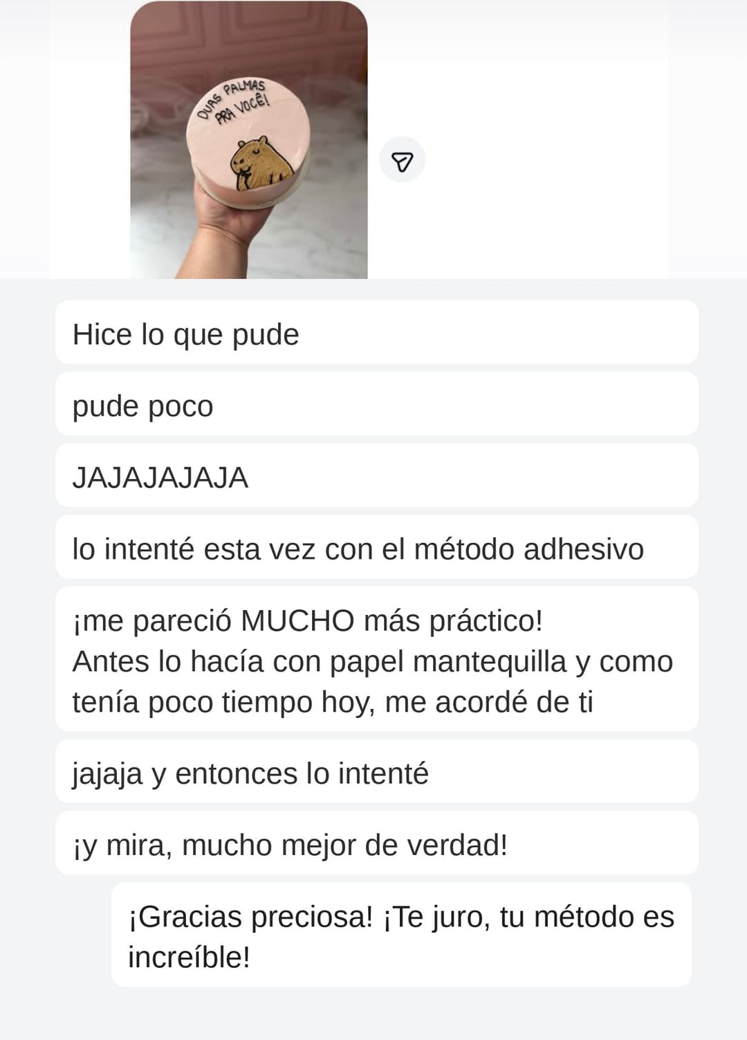 Testimonio de alumna 4 sobre el curso Técnica del Adhesivo